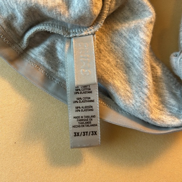 EUC SKIMS logo Women's Light Gray Bralette 3X worn, and washed once - Picture 3 of 3